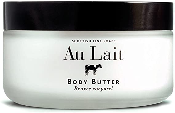 Scottish Fine Soaps Au Lait Enriching Body Butter Jar