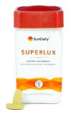 SunDaily SUPERLUX Adult Performance 6 in 1 Multivitamin w2000IU Vitamin D3 100mg COQ10 Calcium Cit-Mal 120 Tablets Vegetarian and Gluten Free