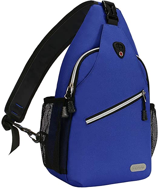 MOSISO Rope Sling Backpack (Up to 13 inch), Multipurpose Crossbody Chest Shoulder Outdoor Travel Hiking Daypack