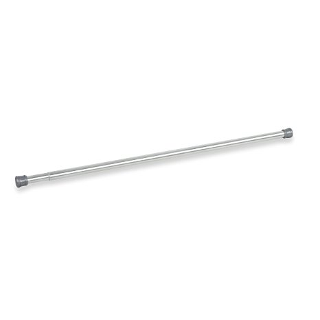 Honey-Can-Do BTH-03104 60-Inch Tension Shower Rod, Extends 34.5 to 60-Inch, Chrome