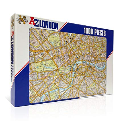 A-Z London Street Map Jigsaw Puzzle 1000 Piece