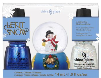 China Glaze Let It Snow Nail Polish Holiday Gift Set