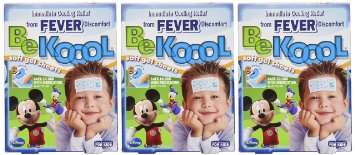 Be Koool Be Koool Soft Gel Sheets For Kids, 4 each (Pack of 3)