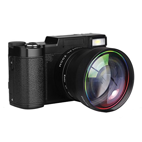 KINGEAR R2 HD 22 MP 3.0-Inch LCD Digital Camera with Digitar Zoom and Night Vision