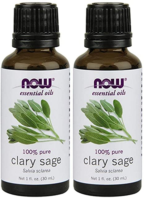 NOW Foods Clary Sage Oil, 2 oz (1 oz X 2) by Now Foods