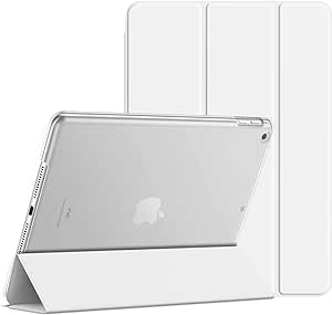 JETech Case for iPad 9/8/7 (10.2-Inch, 2021/2020/2019 Model, 9th/8th/7th Generation), Auto Wake/Sleep (White)