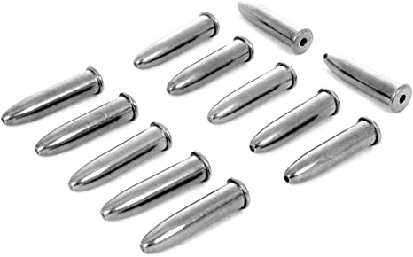 STEELWORX Stainless Steel Snap Caps/Dummy Rounds