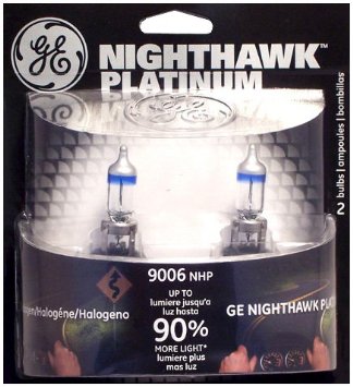 GE NIGHTHAWK PLATINUM 9006 Halogen Replacement Bulb Pack of 2