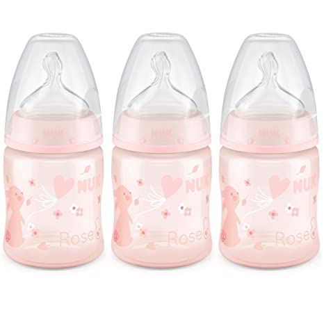 NUK Smooth Flow Anti-Colic Bottle, 5 Oz, 3 Pack