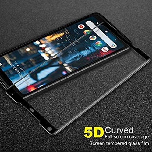 MOBITUSSION 5D Curved Edge-to-Edge Glue Tempered Glass for Google Pixel 2XL