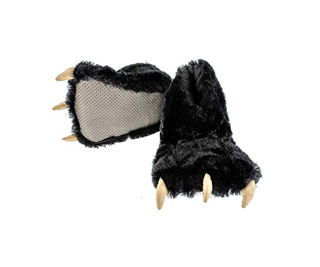 Lazy One Animal Paw Slippers for Adults and Kids