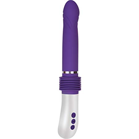 Infinite Thrusting Sex Machine Purple Vibrator