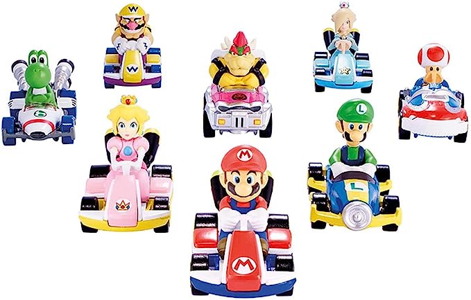 Hot Wheels Mario Kart Toad with Standard Kart Racer