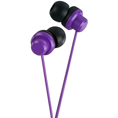 JVC HAFX8V Riptidz Inner Ear Headphones (Violet)