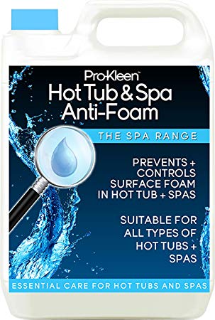 Pro-Kleen 5L of Hot Tub & Spa Anti Foam for all Hot Tubs & Spas - Easy To Use