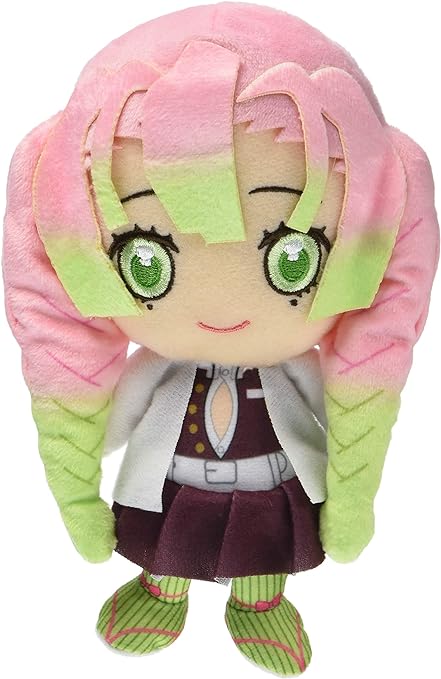 Bandai Demon Slayer Kimetsu no Yaiba Chibi Plush - Kanroji Mitsuri