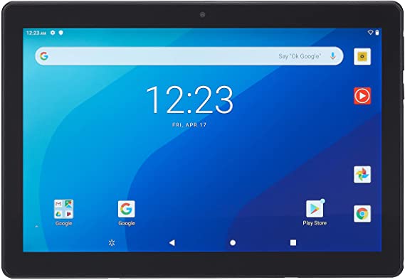 onn. 10.1" Tablet Pro, 32GB Storage, 3GB RAM, Android 10, 2GHz Octa-Core Processor, FHD Display