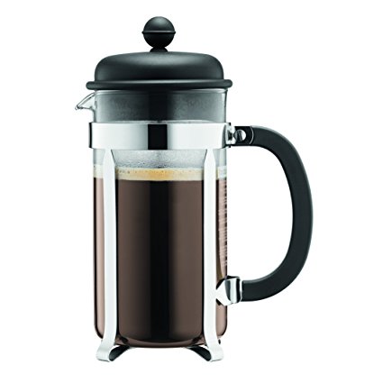 Bodum Caffettiera 1-Liter 8-Cup Coffee Maker, 34-Ounce, Black