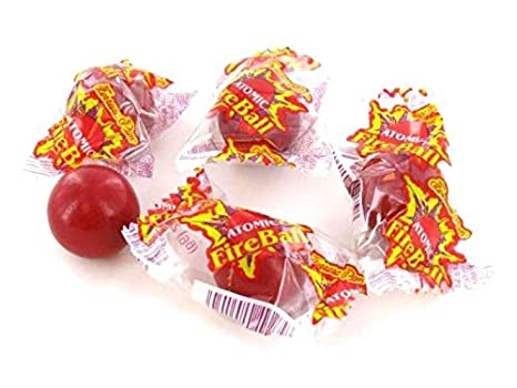 ATOMIC FireBall Candy Jawbreakers, Hot, 1 pound bag