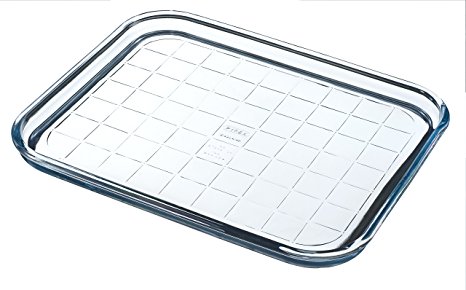 Pyrex Borosilicate Clear Rectangle Baking Tray ( 12" X 10" )