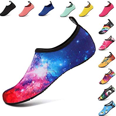 XMiniLife Water Shoes Quick-Dry Barefoot Aqua Socks for Beach Swim Surf Swimming Yoga Exercise
