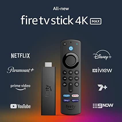 All-new Fire TV Stick 4K Max | Wi-Fi 6 Compatible | Alexa Voice Remote with TV controls