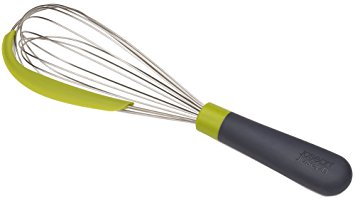 Joseph Joseph 2 in 1 Whisk with Integrated Bowl Scraper, Green