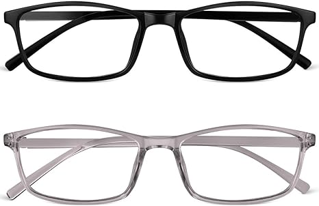 Blue Light Glasses for Women Men, Blue Light Blocking Glasses Computer Gaming Eyeglasses Clear Lens Reading Glasses