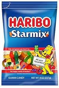 HARIBO Gummi Candy, Starmix, 8 oz. Bag