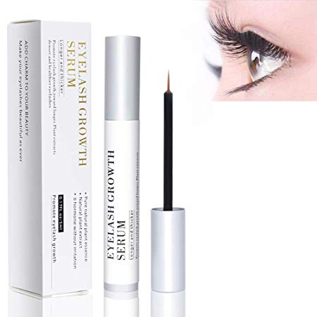 Eyelash Growth Enhancer Liquid 100% for Safe & Rapid 5ML and Eyelash Growth Serum Can Repair Damage from Eyelash Curlers Help Lashes Become Thicker and Shinny as little as 20 Days
