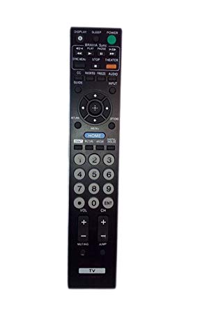 Replaced Remote Control Compatible for Sony KDL-46S51009 KDL-32FA400 KDL-52S51009 KDL-32M4000 KLV-40V510 KDL-32NL140 KLV46S510A KDL26N4000 KLV52S510A KDL32S51009 KDL26NL140 KDL37NL140 TV