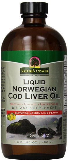 Nature's Answer Cod Liver Oil, 16-Fluid Ounces