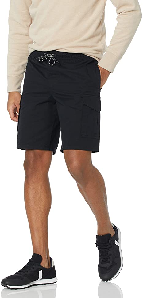 Amazon Essentials Mens Elastic Waist Cargo Short