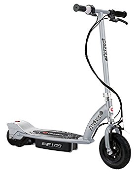 Razor E100 Electric Scooter - Silver