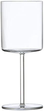 Schott Zwiesel Tritan Crystal Modo Stemware Set of 4 White Wine Glasses, 13.5-Ounce, Clear