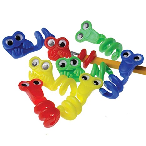 US Toy Wiggle Eye Pencil Toppers (12 Count)