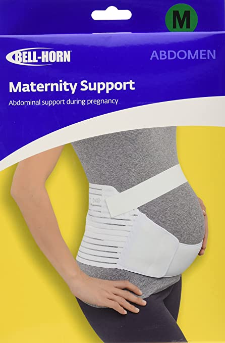 Bell-Horn Maternity Support Belt, Medium (Dress Size: 7-16)