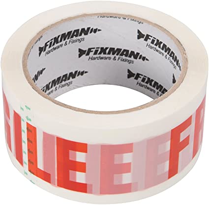 Fixman Fragile Packing Tape 48mm x 66m