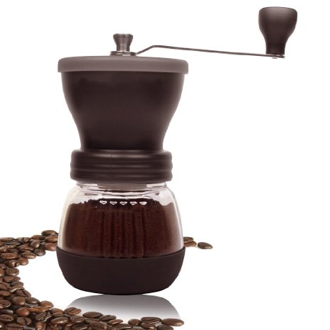 Coffee Grinder - Manual High Quality Burr Coffee Grinder - Coffee Maker With Grinder For Espresso - Roasted Coffee Bean Grinder - Burr Grinder Coffee Mill - Best Manual Coffee Grinder Period