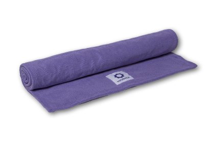 YogaHola Embrace Pro-Series Hot Yoga Towel Mat Super Absorbent, Non-Slip Exercise, Fitness, Pilates, Best Yoga Towel 24" x 72"