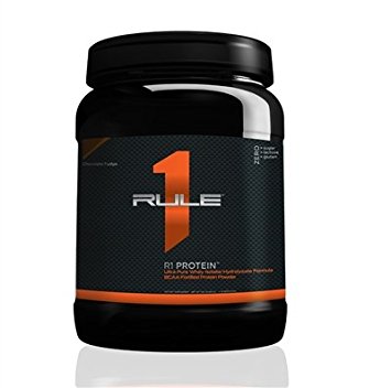 Rule 1 Whey Protein Isolate (Chocolate Fudge, 16 Servings)