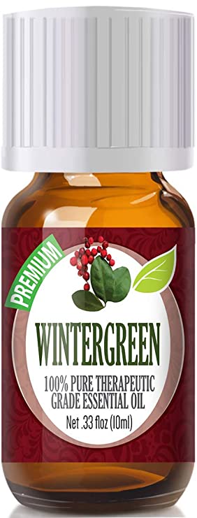 Wintergreen Essential Oil - 100% Pure Therapeutic Grade Wintergreen Oil - 10ml