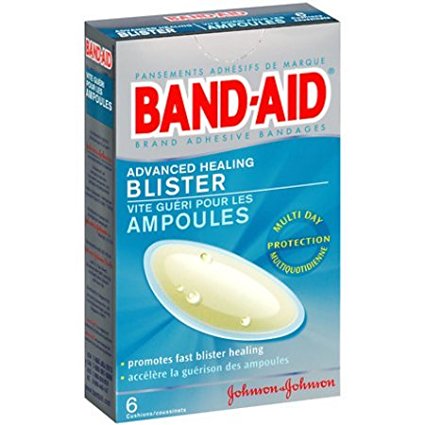 Band-Aid Advanced Healing Blister Cushions Adhesive Bandages, Special 2 Pack ( 12 Count Total )