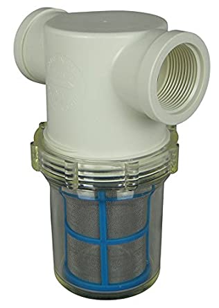 1-1/4" Female NPT in-line Strainer with 50 mesh Stainless Steel Screen