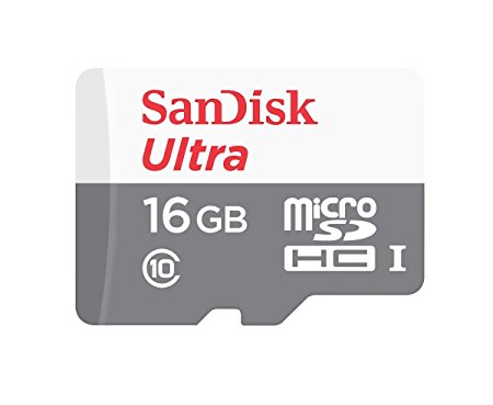 SanDisk Ultra SDSQUNB-016G-GN3MN 16GB 48MB/s UHS-I Class 10 microSDHC Card