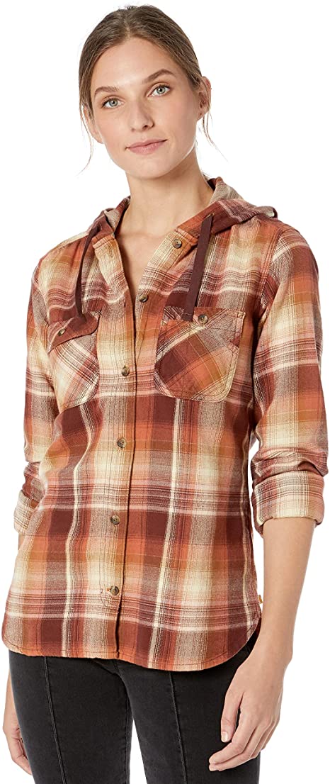 Carhartt Women's Beartooth Hooded Flannel Shirt