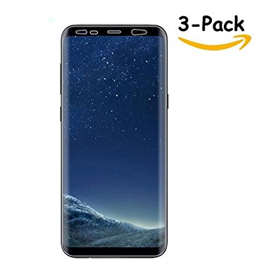 Galaxy S8 Plus Screen Protector Full Screen Coverage Anti-Explosion HD Ultra Clear Film for Samsung Galaxy S8 Plus (3 Pack)