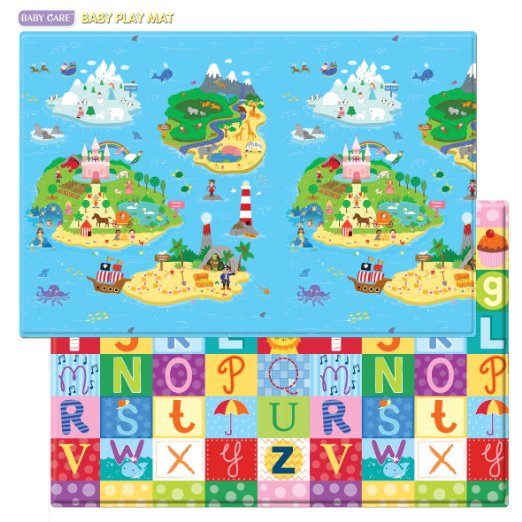 Baby Care Play Mat - Magical Islands (Large)