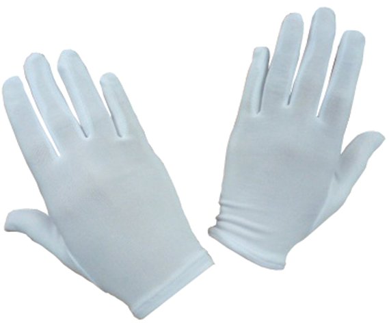 N'Ice Caps Women's White Stretch Special Occasion Parade Gloves