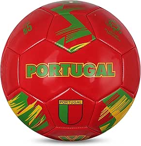 Vizari National Team Soccer Balls | Durable Faux Leather & Rubber, Three Sizes, Nine Countryballs - Elevate Your Play with Iconic Team Representation